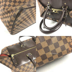 Louis Vuitton Handbag Greenwich PM Damier Canvas Ebene Brown — view 7