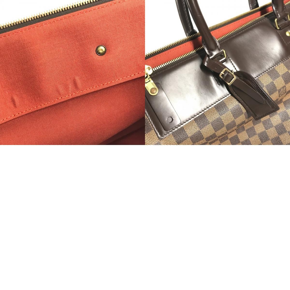 Louis Vuitton Handbag Greenwich PM Damier Canvas Ebene Brown — view 9