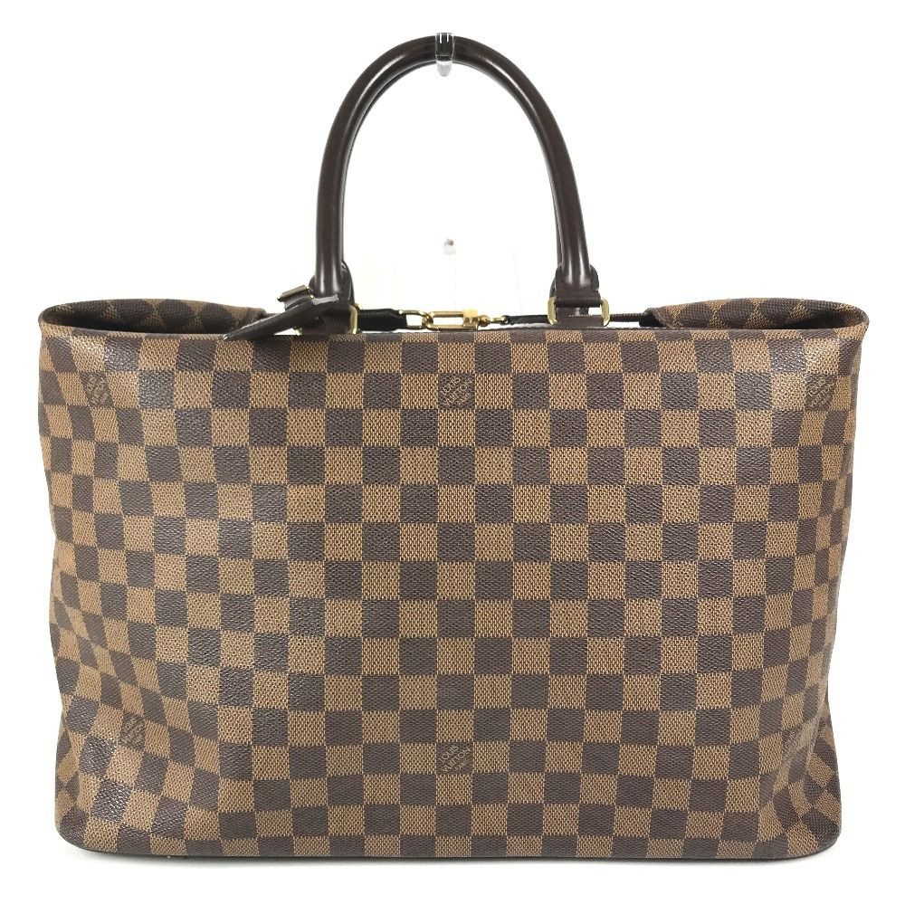 Louis Vuitton Handbag Greenwich PM Damier Canvas Ebene Brown