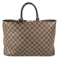 Louis Vuitton Handbag Greenwich PM Damier Canvas Ebene Brown
