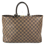 Louis Vuitton Handbag Greenwich PM Damier Canvas Ebene Brown