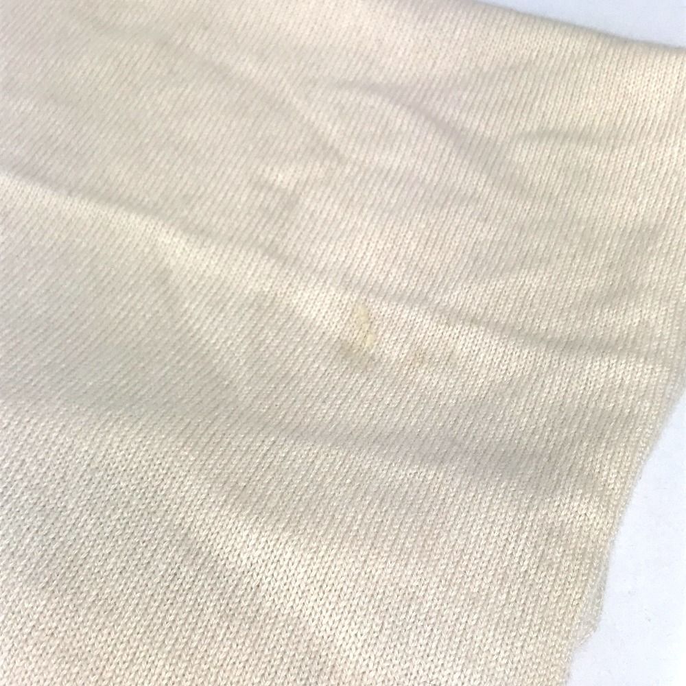 Chanel Scarf CC Logo Cashmere Beige — view 7