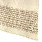 Chanel Scarf CC Logo Cashmere Beige — view 4