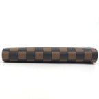Louis Vuitton Wallet Portefeuille Brazza Damier Canvas Ebene Brown — view 5