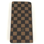 Louis Vuitton Wallet Portefeuille Brazza Damier Canvas Ebene Brown — view 2