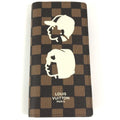 Louis Vuitton Wallet Portefeuille Brazza Damier Canvas Ebene Brown