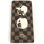 Louis Vuitton Wallet Portefeuille Brazza Damier Canvas Ebene Brown
