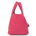 Hermes Handbag Picotin Lock PM 18 PM Taurillon Clemence Rose Mexico Pink — view 4