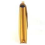 Hermes Business Bag Kelly Cross Courchevel Jaune Yellow — view 4