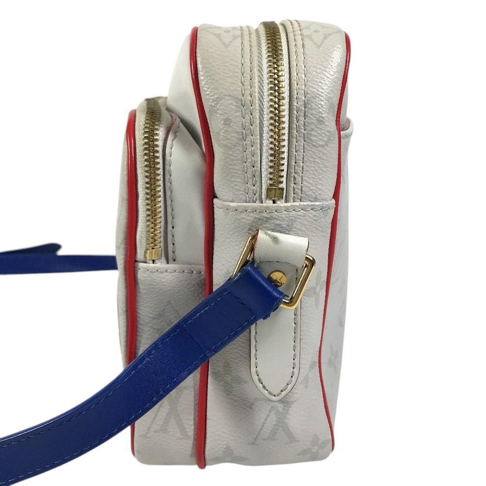 Louis Vuitton Shoulder Bag Nile Messenger PM Monogram Canvas White — view 3