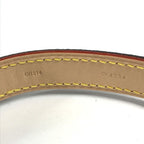 Louis Vuitton Collar Dog Color MM Monogram Canvas Brown Pet Accessory — view 7