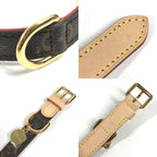 Louis Vuitton Collar Dog Color MM Monogram Canvas Brown Pet Accessory — view 8