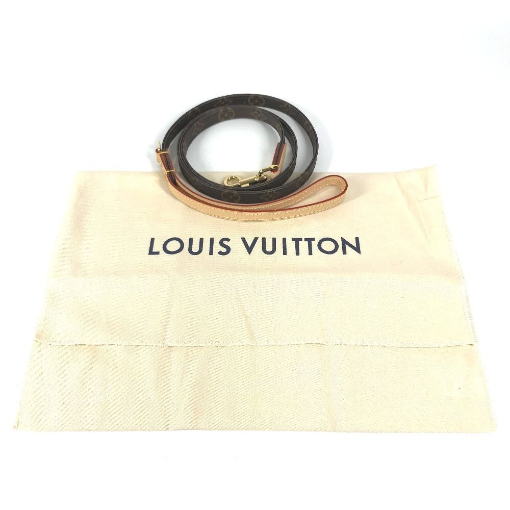 Louis Vuitton Tall Dog Leash MM Monogram Canvas Brown Pet Accessory — view 8