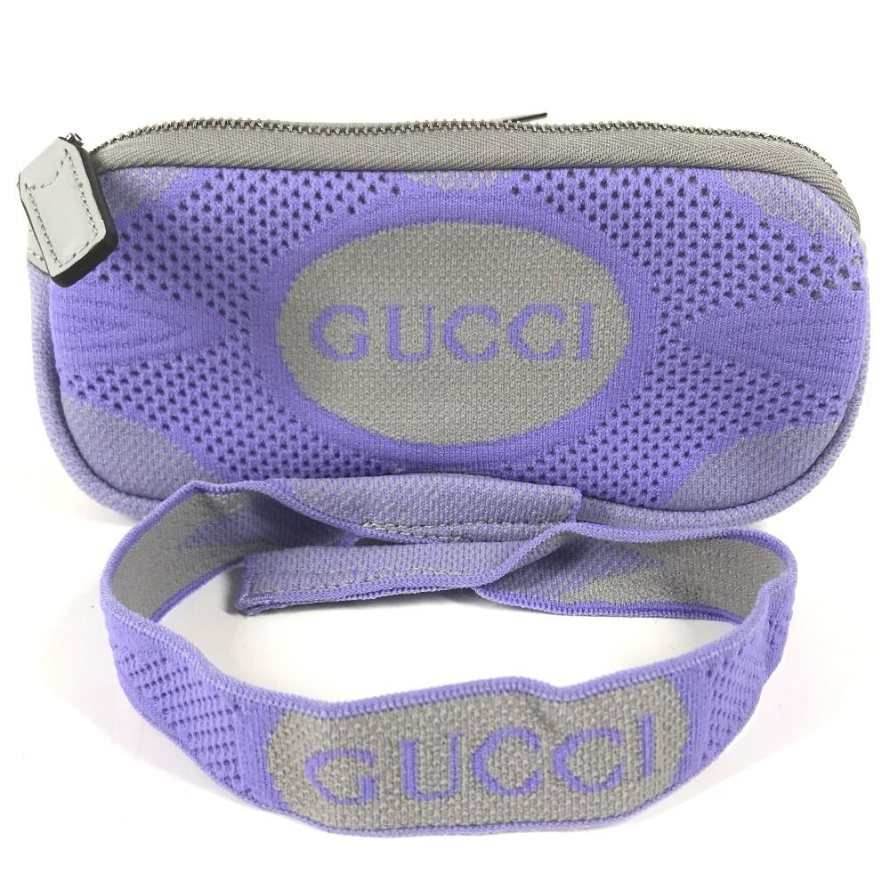 Gucci Pouch Logo GG Purple