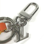 Louis Vuitton Key Holder Bag Charm LV Chameleon Leather Orange — view 7