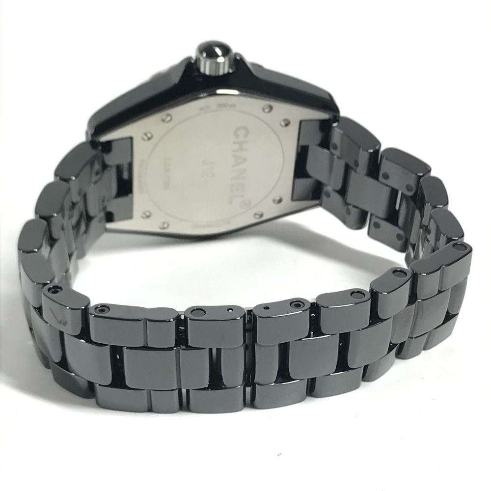 Chanel Watch Diamond Bezel Unknown Ceramic Black — view 5