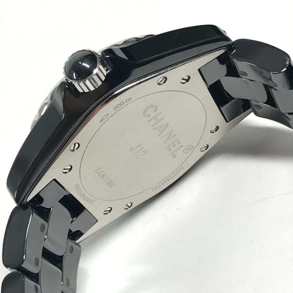 Chanel Watch Diamond Bezel Unknown Ceramic Black — view 6