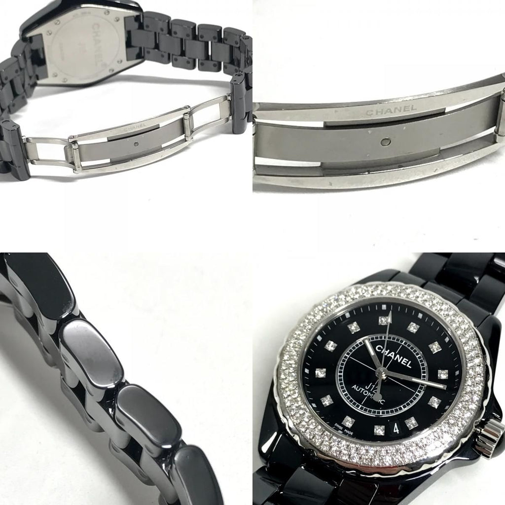 Chanel Watch Diamond Bezel Unknown Ceramic Black — view 9