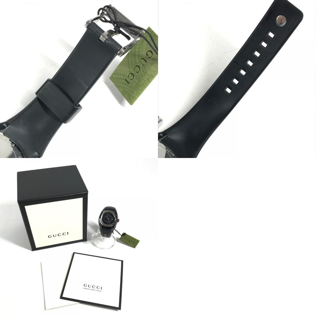 Gucci Watch Sink Rubber Black — view 9