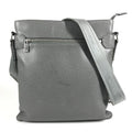Louis Vuitton Shoulder Bag Sasha Taiga Leather Glacier Gray