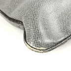 Louis Vuitton Shoulder Bag Sasha Taiga Leather Glacier Gray — view 6