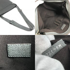 Louis Vuitton Shoulder Bag Sasha Taiga Leather Glacier Gray — view 8