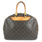 Louis Vuitton Handbag Deauville Monogram Canvas Brown — view 2