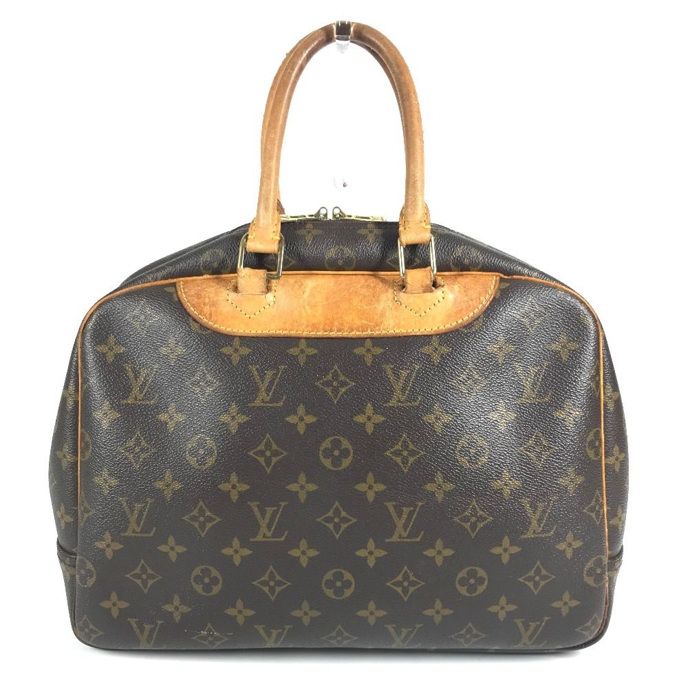 Louis Vuitton Handbag Deauville Monogram Canvas Brown — view 2
