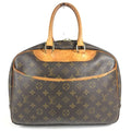 Louis Vuitton Handbag Deauville Monogram Canvas Brown