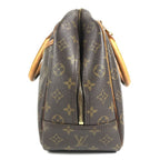 Louis Vuitton Handbag Deauville Monogram Canvas Brown — view 3