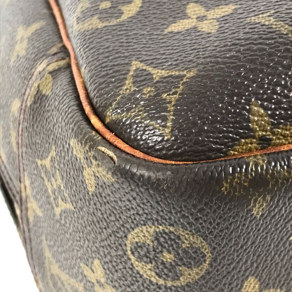 Louis Vuitton Handbag Deauville Monogram Canvas Brown — view 6