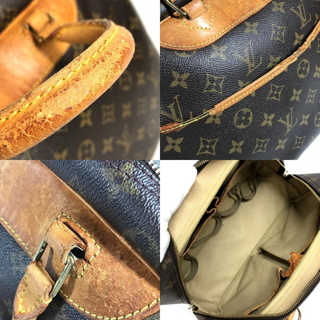 Louis Vuitton Handbag Deauville Monogram Canvas Brown — view 8