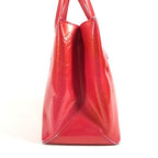 Louis Vuitton Handbag Wilshire Blue Bird Monogram Vernis Canvas Rose Pop Pink — view 3