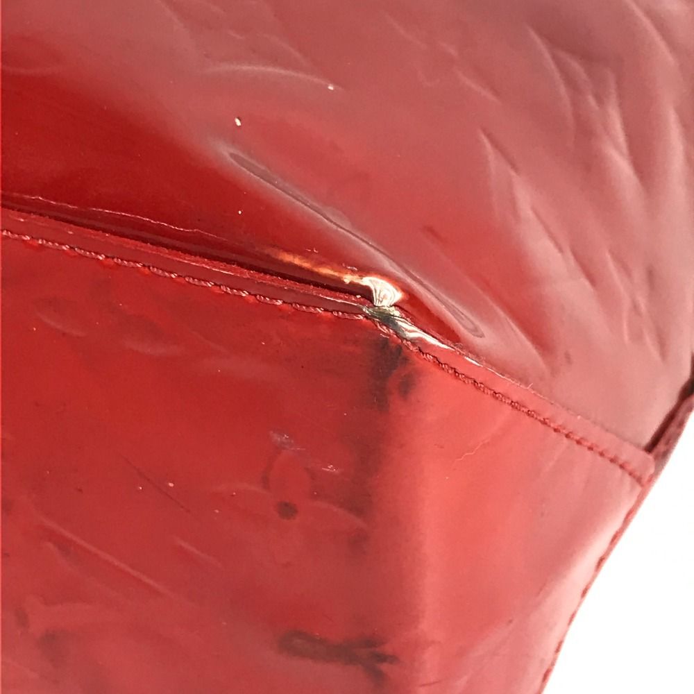 Louis Vuitton Handbag Reed PM Monogram Vernis Rouge — view 6