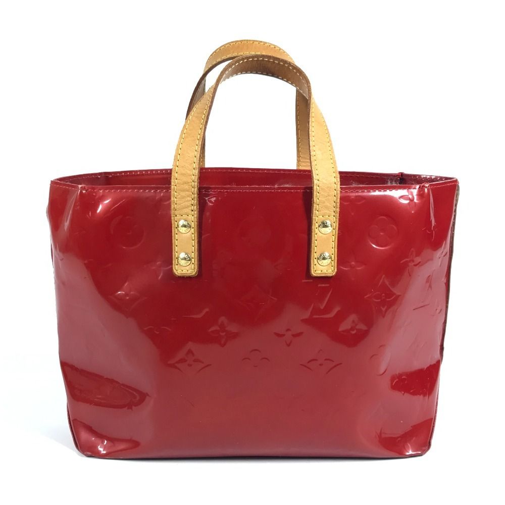 Louis Vuitton Handbag Reed PM Monogram Vernis Rouge