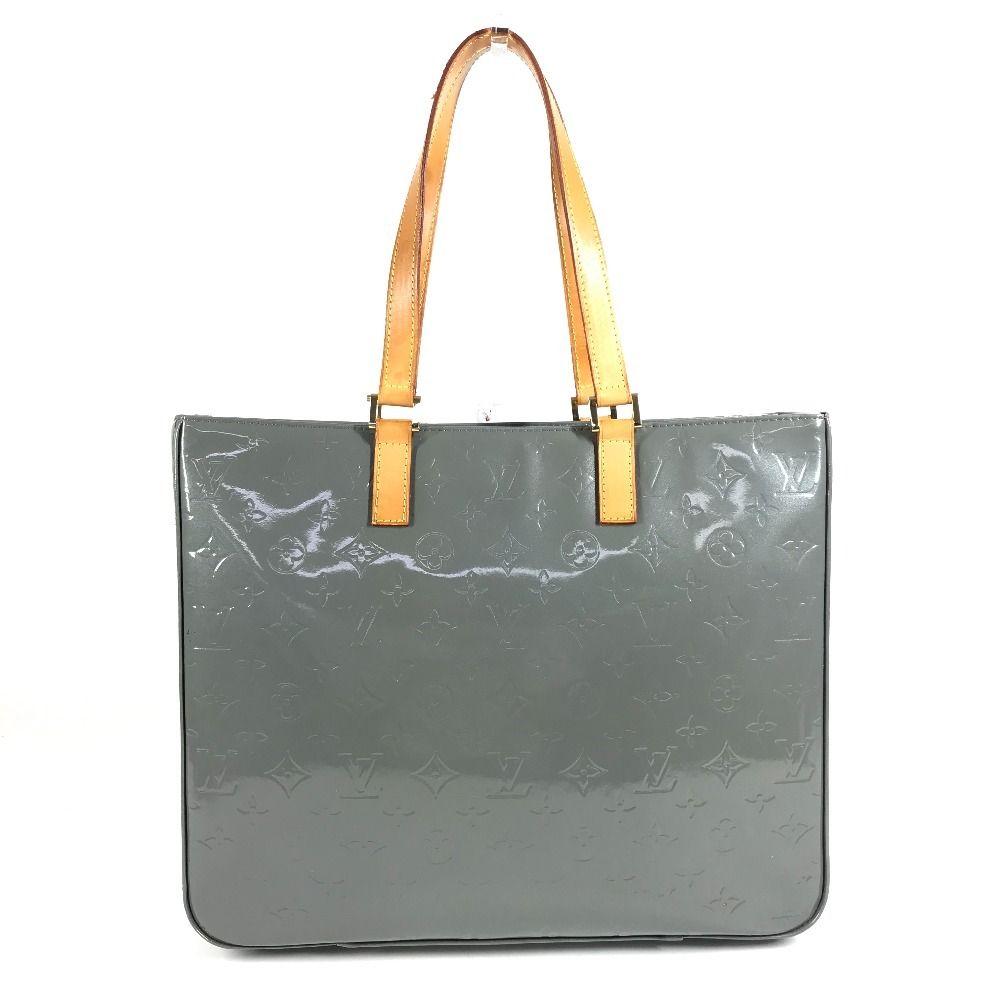 Louis Vuitton Tote Columbus Monogram Vernis Gray — view 2