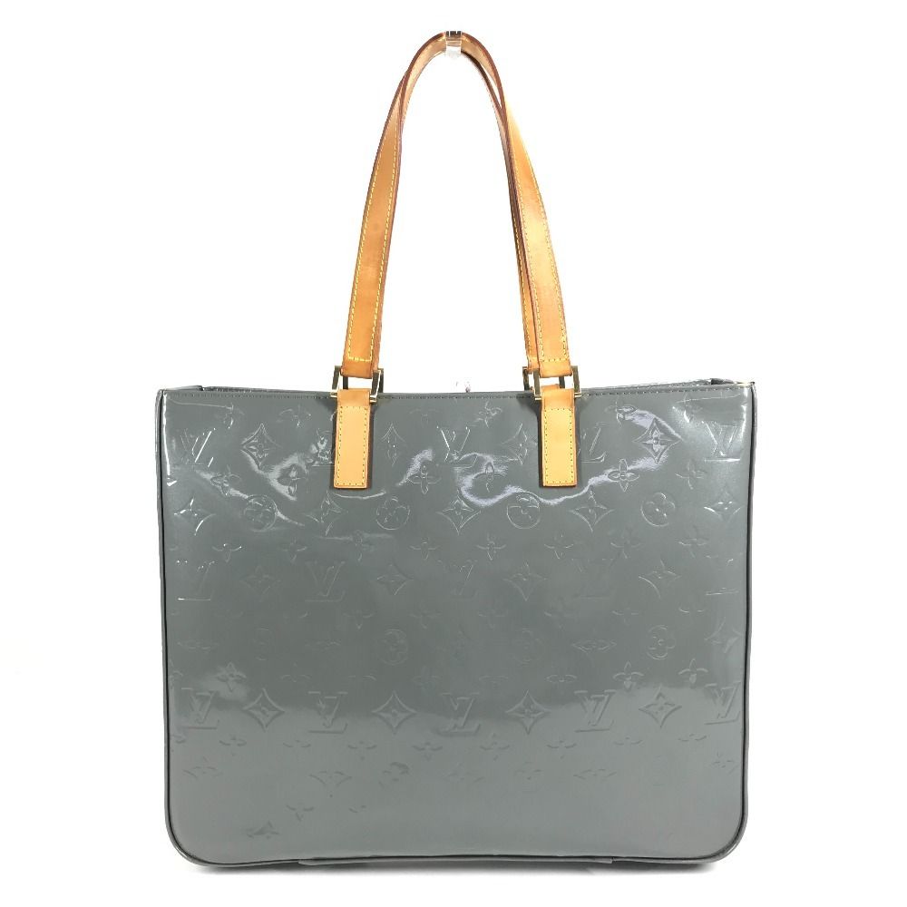 Louis Vuitton Tote Columbus Monogram Vernis Gray