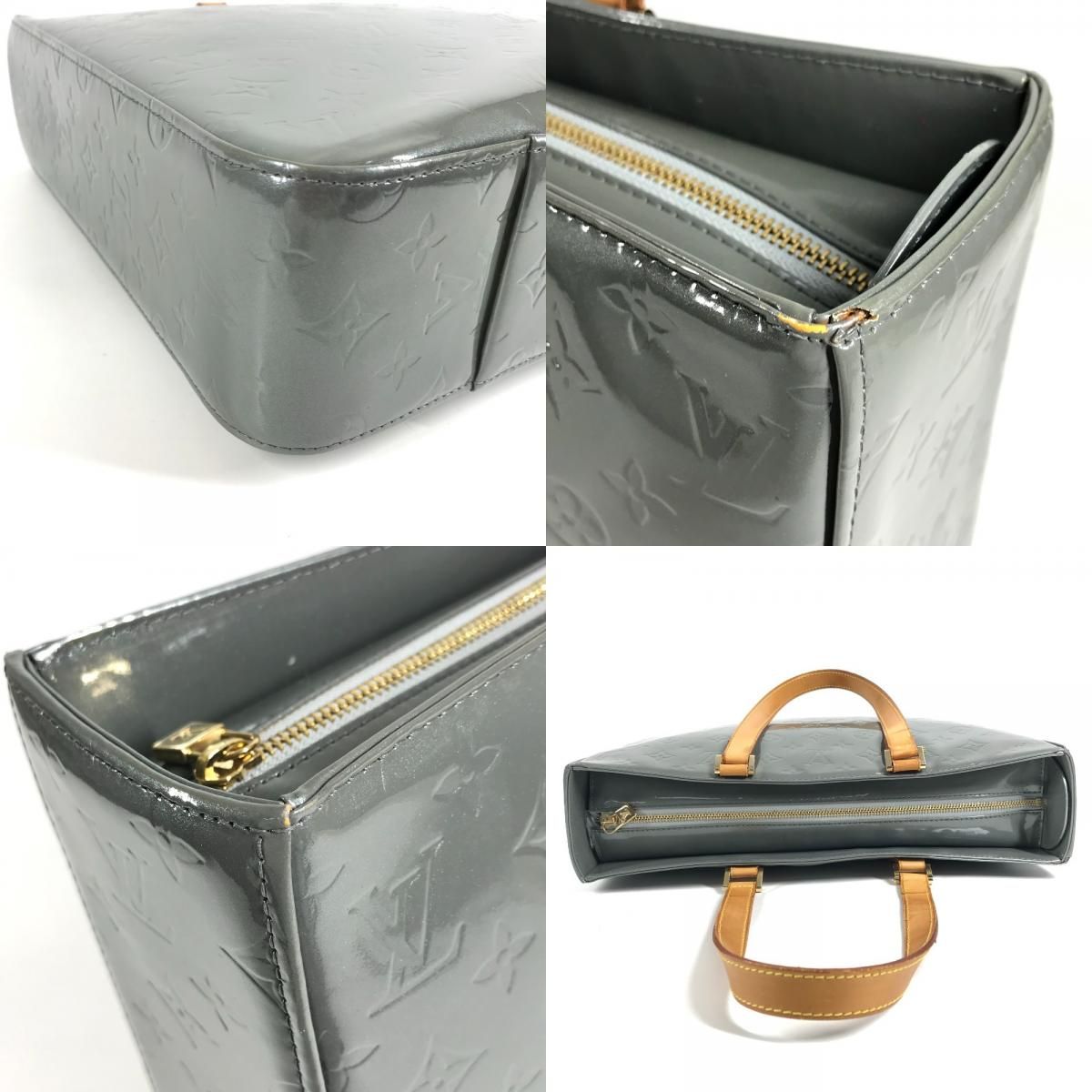 Louis Vuitton Tote Columbus Monogram Vernis Gray — view 7