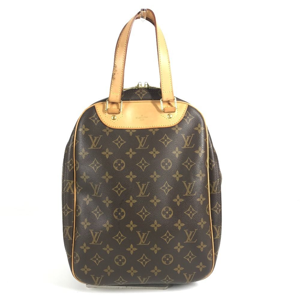 Louis Vuitton Handbag Excursion Monogram Canvas Brown