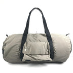 Chanel Boston Bag Logo Nylon Gray — view 2