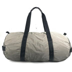 Chanel Boston Bag Logo Nylon Gray — view 3