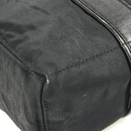 Hermes Tote Acapulco Cabas MM Nylon Black — view 8
