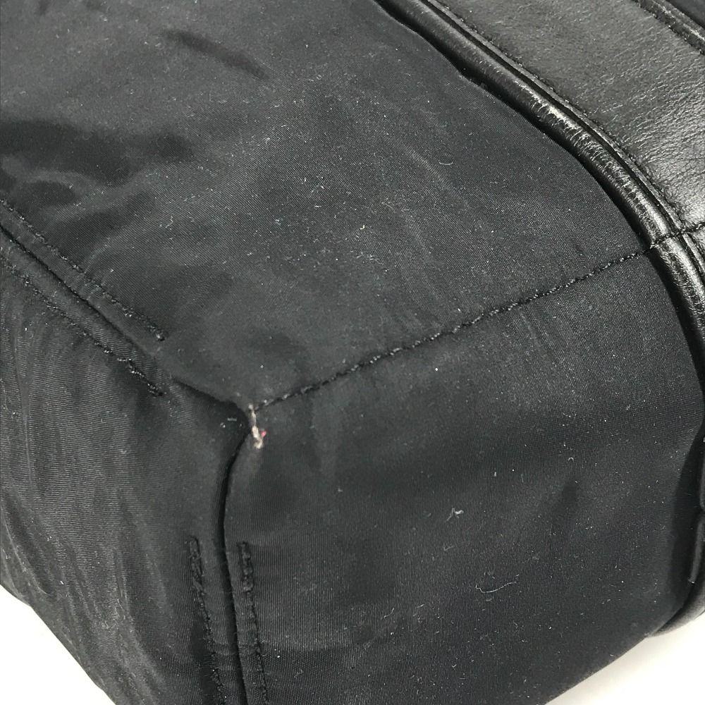 Hermes Tote Acapulco Cabas MM Nylon Black — view 8