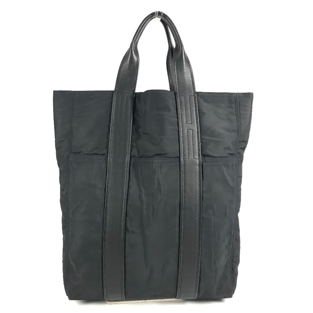 Hermes Tote Acapulco Cabas MM Nylon Black — view 3
