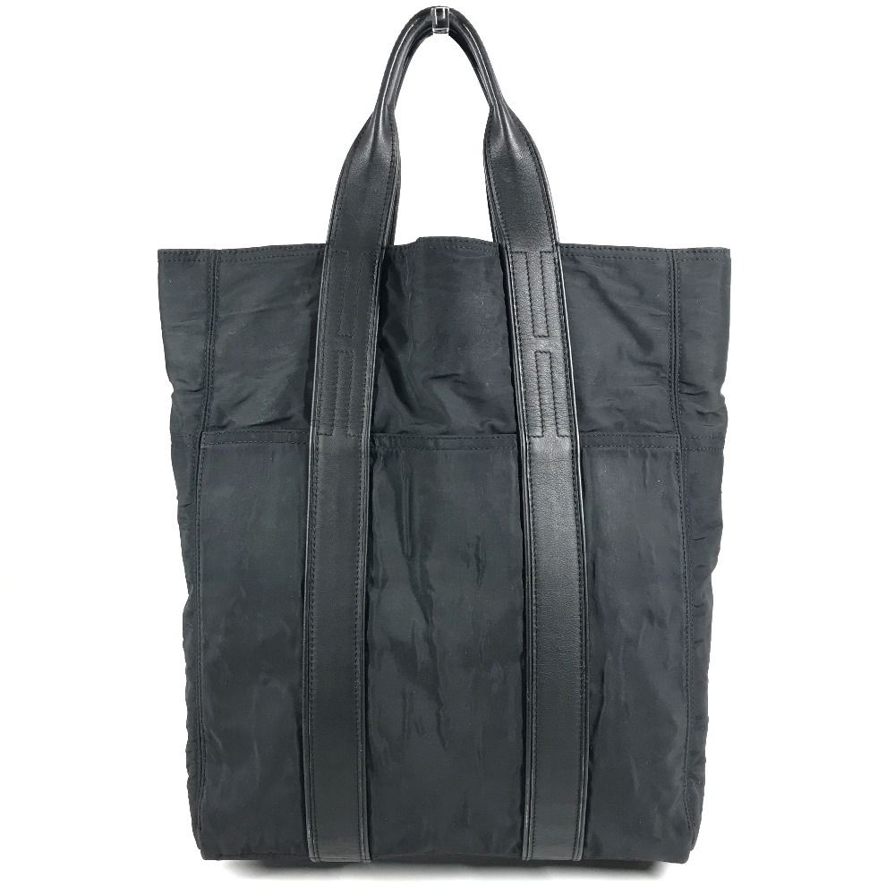 Hermes Tote Acapulco Cabas MM Nylon Black — view 2