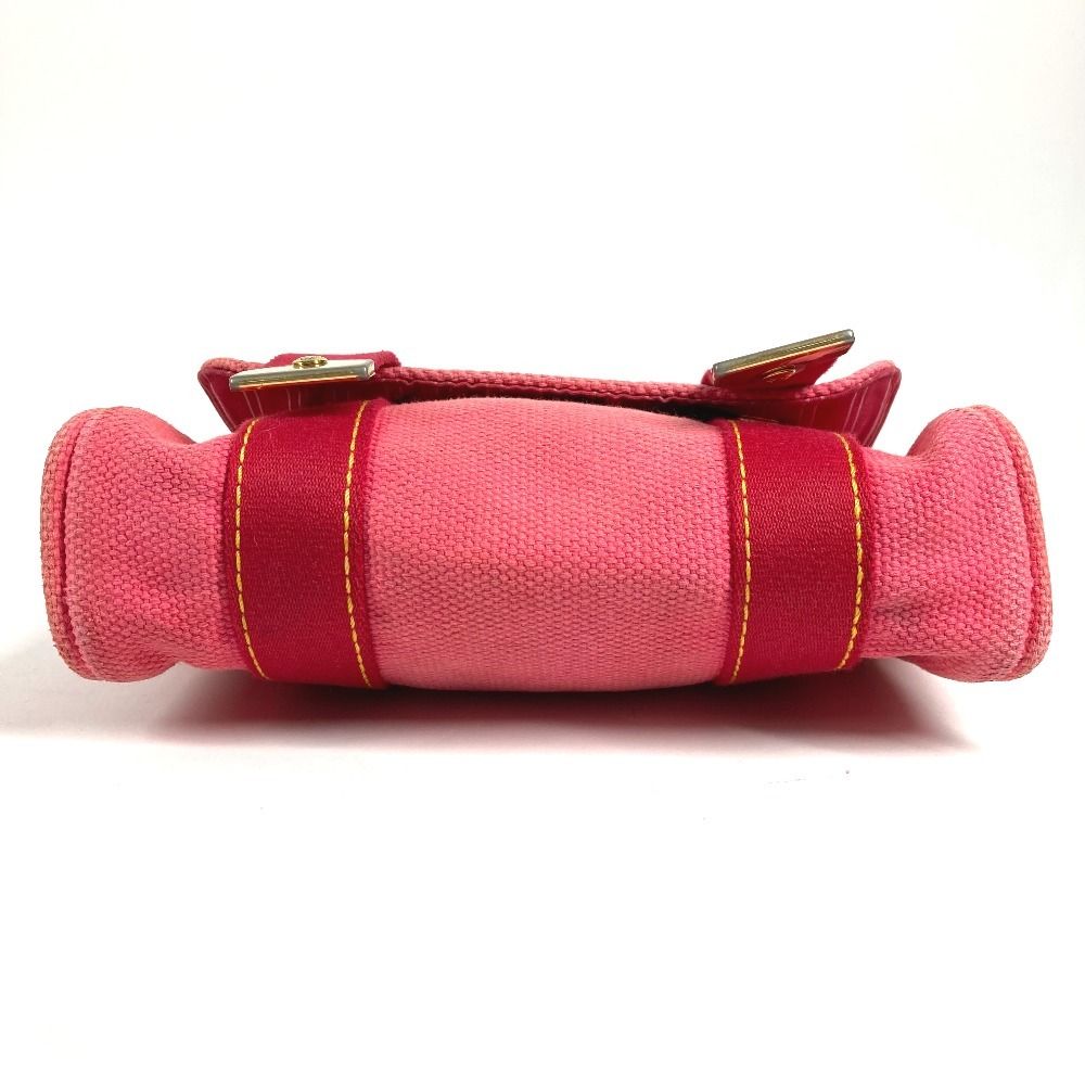 Louis Vuitton Shoulder Bag Sac Mule Canvas Pink — view 6