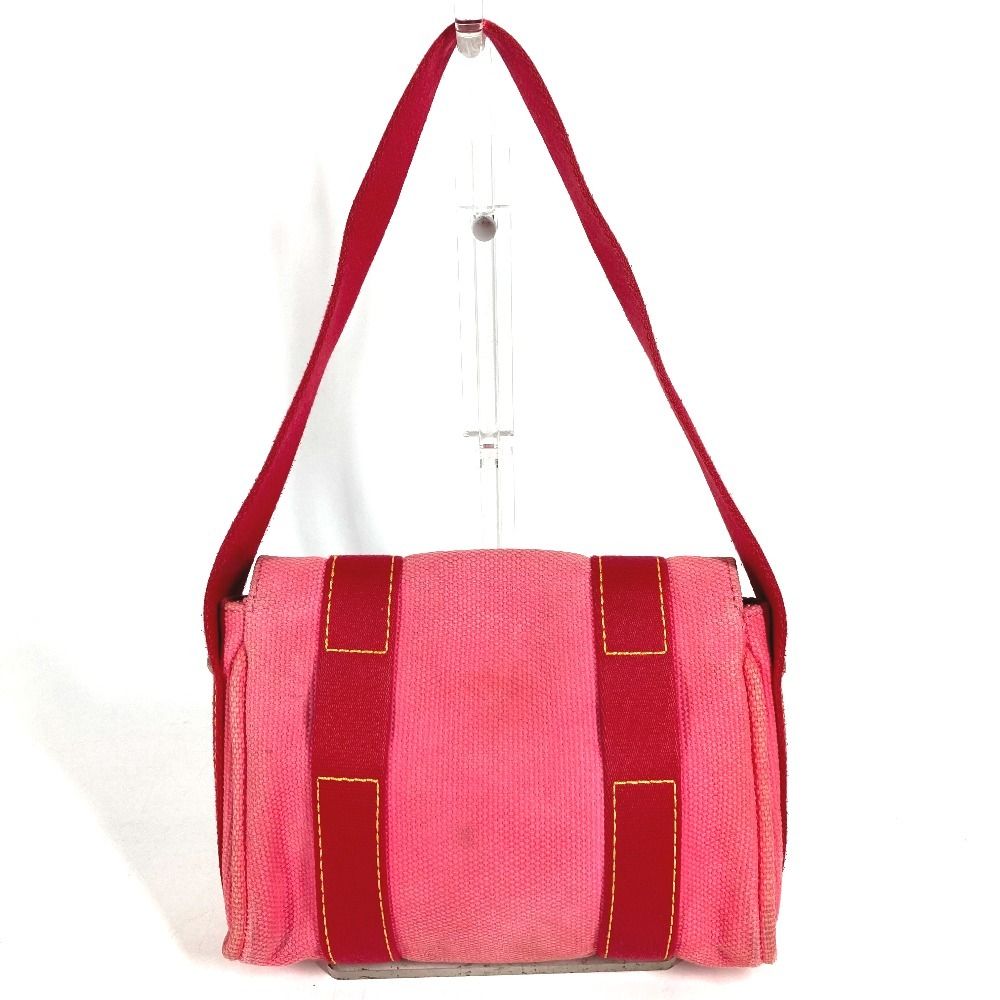 Louis Vuitton Shoulder Bag Sac Mule Canvas Pink — view 3