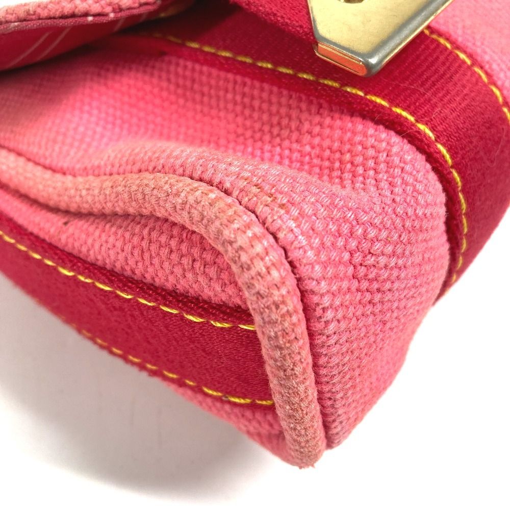 Louis Vuitton Shoulder Bag Sac Mule Canvas Pink — view 8