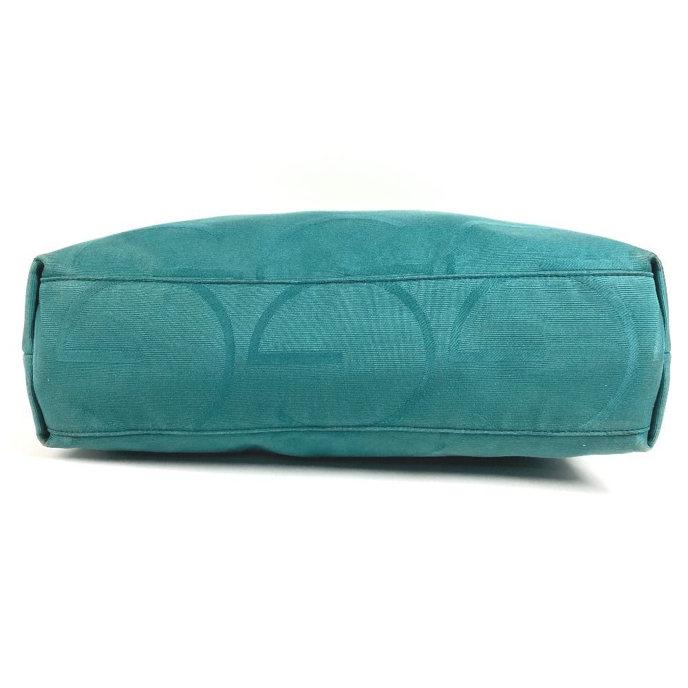 Gucci Shoulder Bag Big Logo Canvas Green — view 7