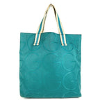 Gucci Shoulder Bag Big Logo Canvas Green — view 2